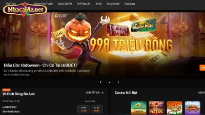 188BET nhà cái online uy tín, đa dạng sản phẩm cá cược